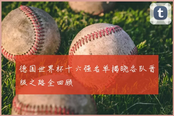 德国世界杯十六强名单揭晓各队晋级之路全回顾